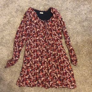 Floral Hollister mini dress